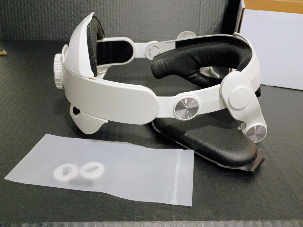 Adjustable Head Strap for Apple Vision Pro VR Headset Comfort Fit Replacement