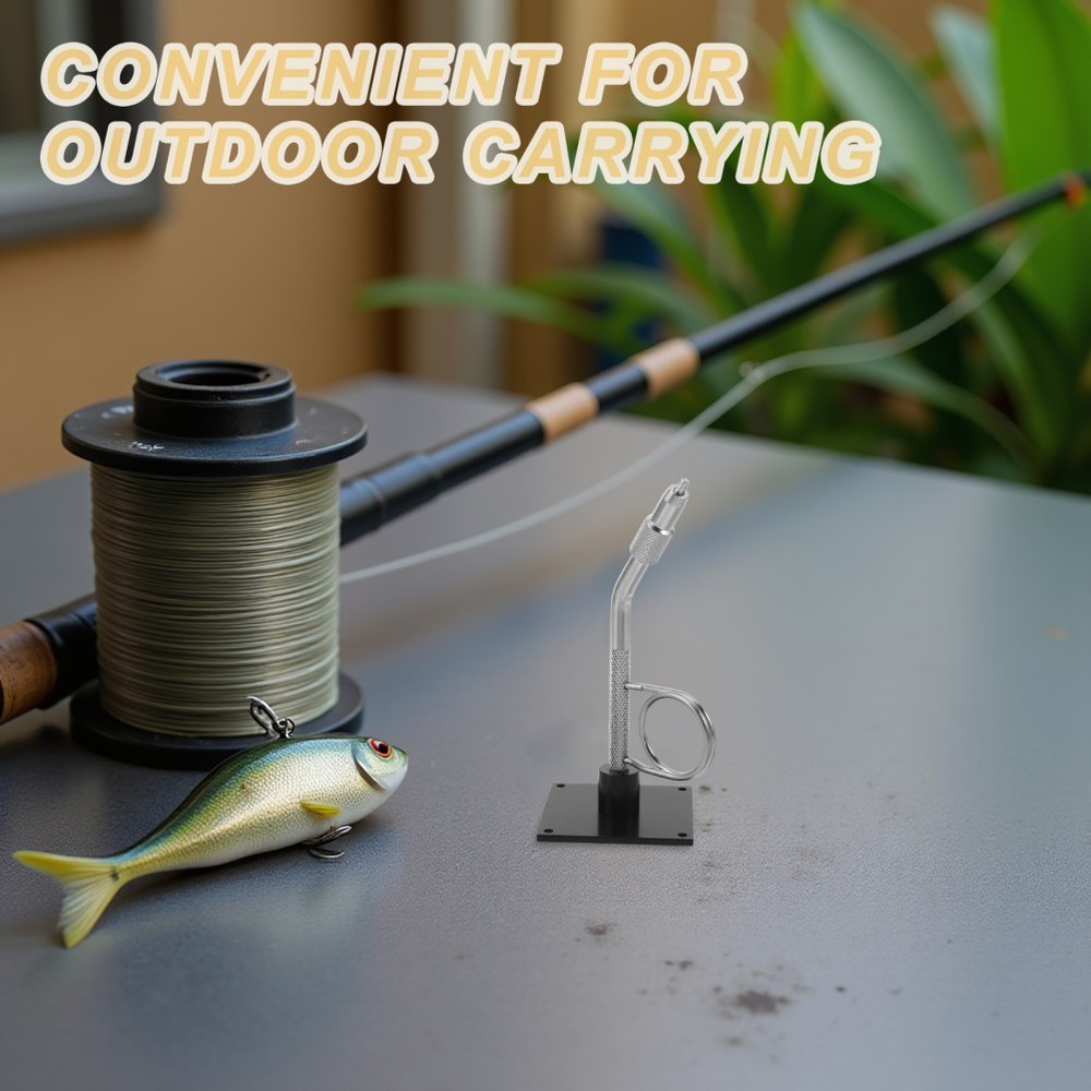 Fishing Hook Tying Platform Vise Clamp Fly Workstation with Base