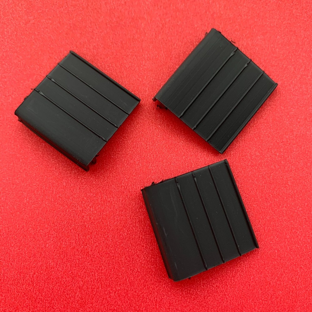 Black Rigid Window Screen Pull Tabs – 30/50/100/250 Pack | Screen Medics