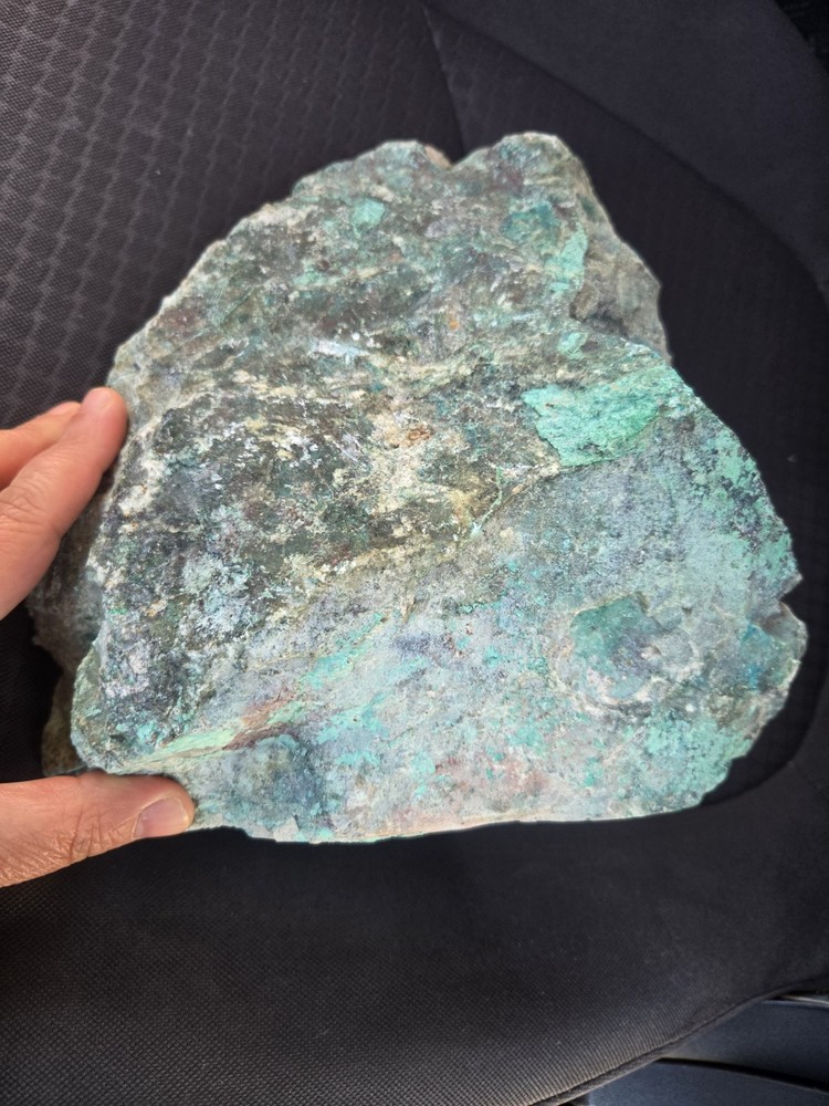 Chrysocolla rough from Mexico. HUGE!