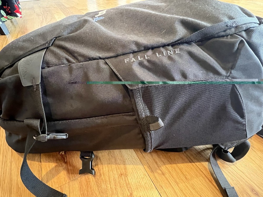 The North Face Fall Line Backpack FlexVent Black Multipurpose Laptop Bag W/Logo