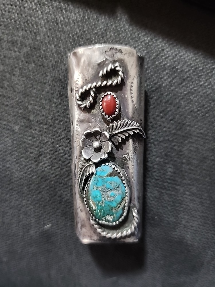 Sterling Silver Lighter Case Sleeve