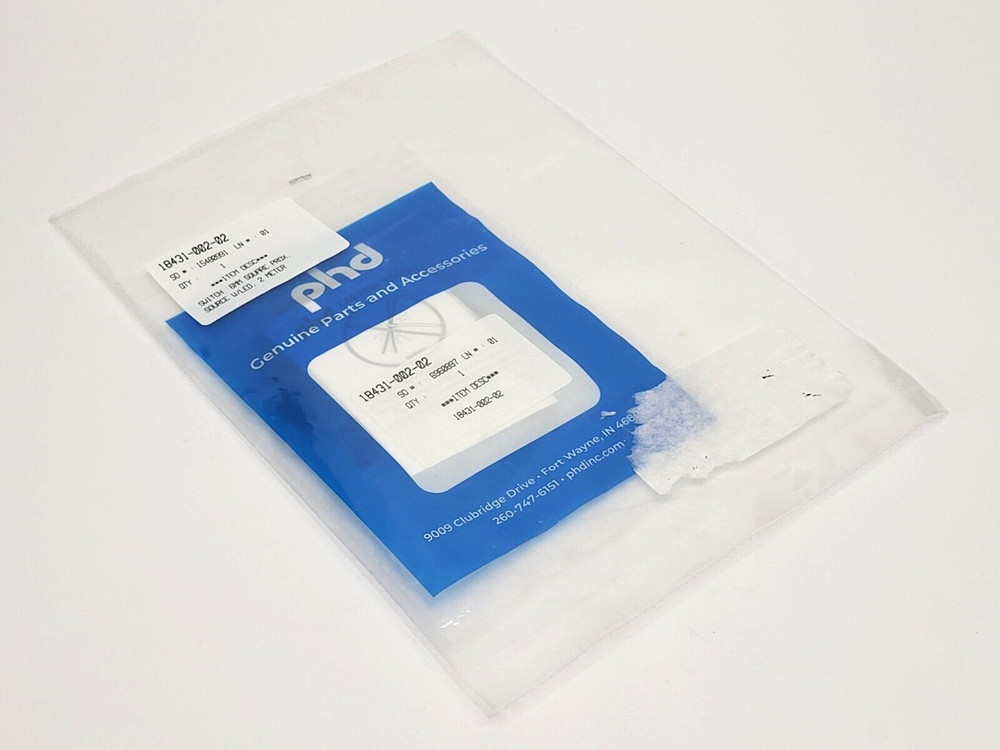 PHD 18431-002-02 Proximity Switch 2m