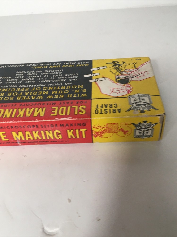 Vintage Aristo Craft Slide Making Kit 9 PCs