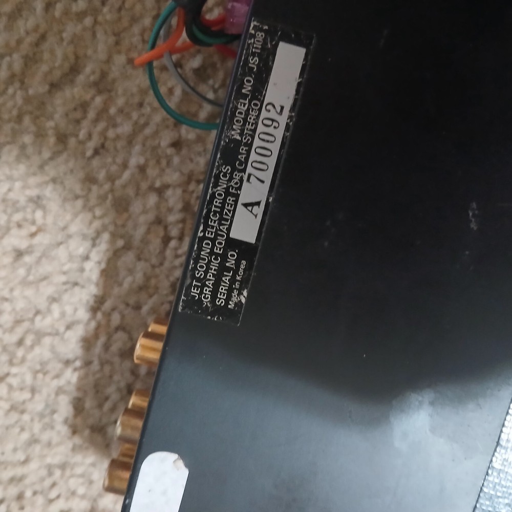 VINTAGE JS-1108 EQUALIZER PREAMP