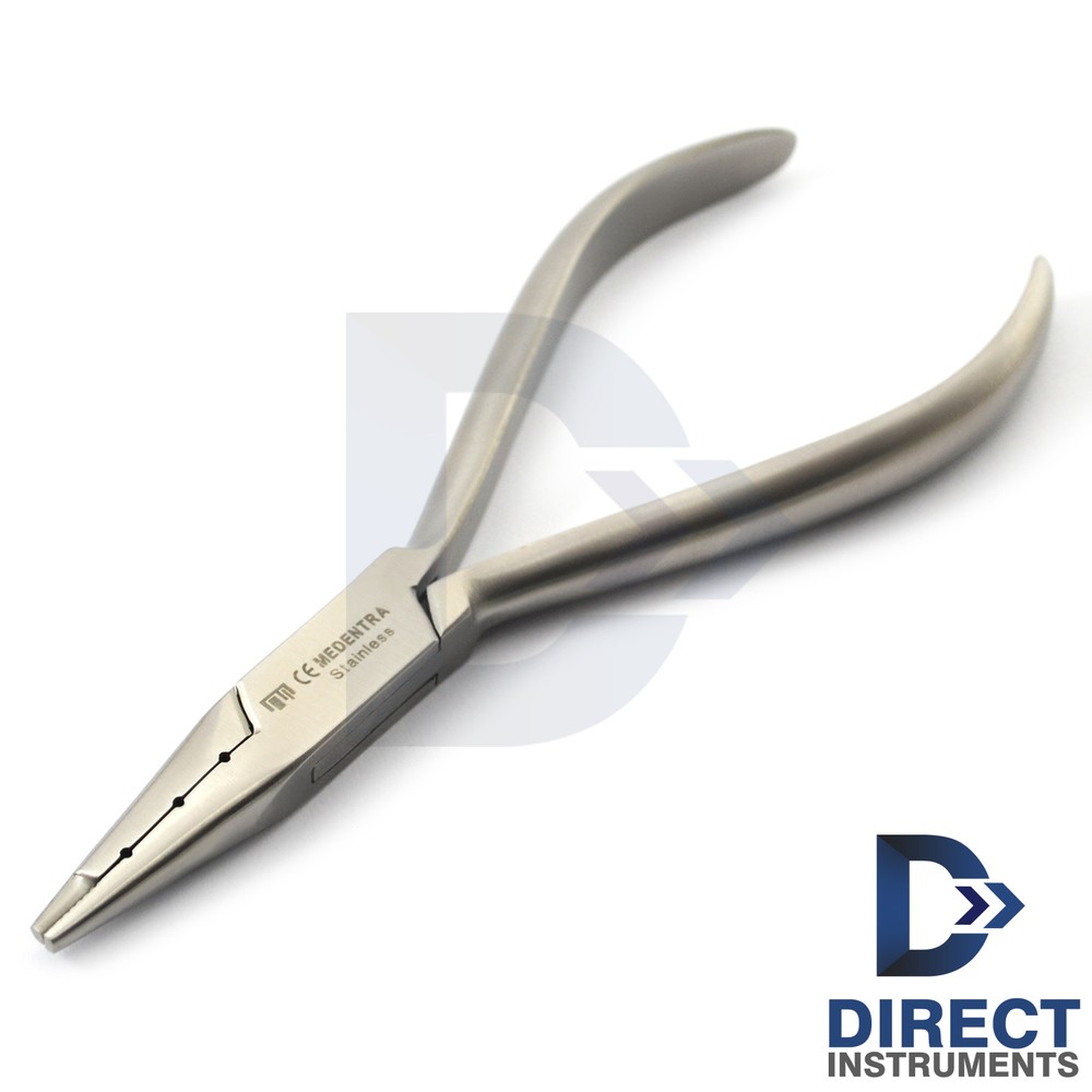 Jaraback Plier Orthodontic Precision Grooves Loop Bending Closing Light Wire New