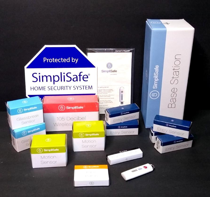 SimpliSafe Bundle Lot Base Components Home Security System