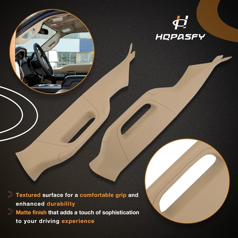 A Pillar Grab Handle Interior Left Right Driver Passenger Side, Beige