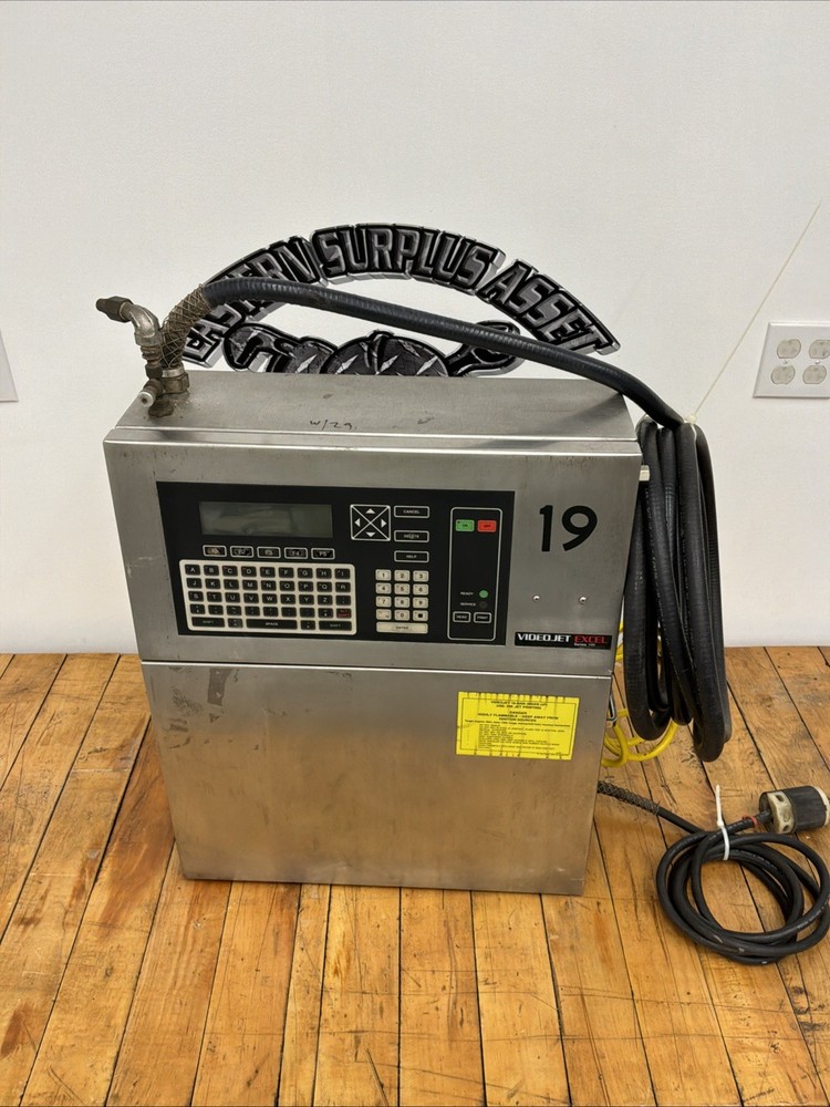 Videojet EXCEL/100 Ink Jet Printer 110 V #002