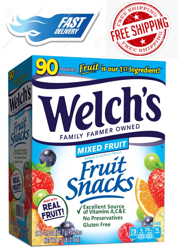 Welch's Mixed Fruit Fruit Snack (90 ct.)