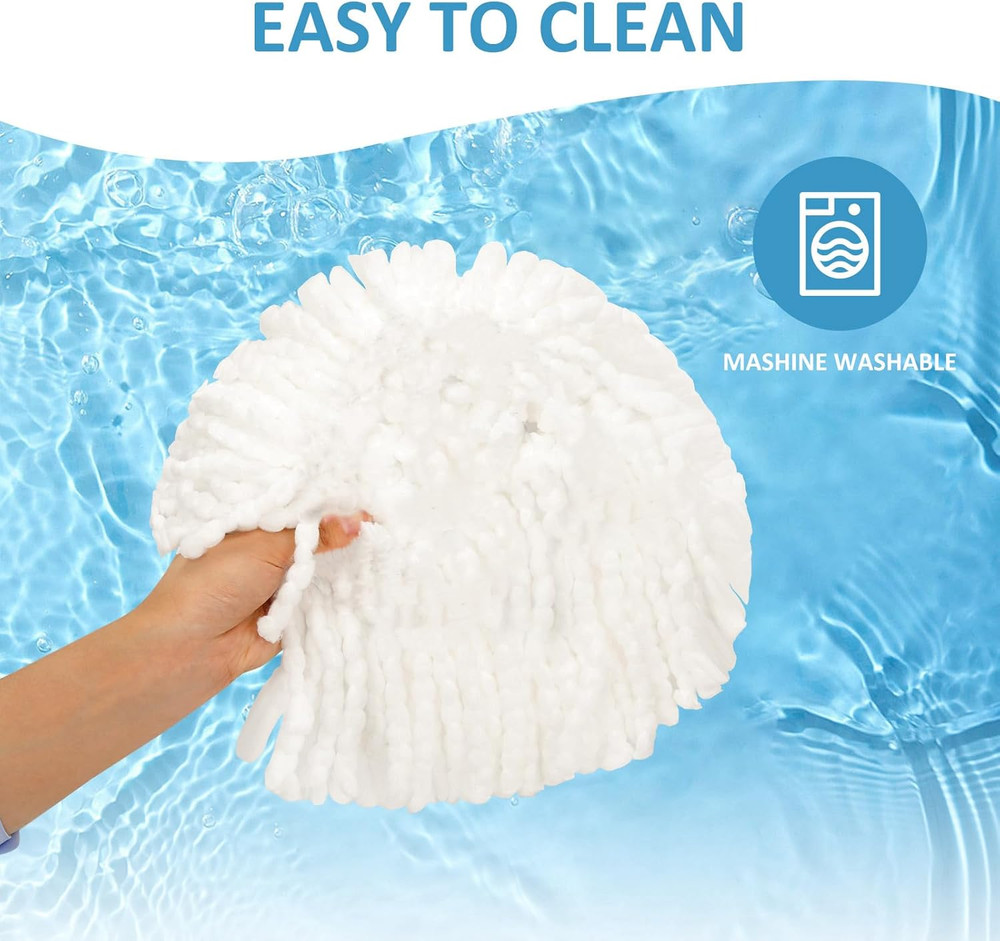 6 Pack Spin Mop Head Refill for Oceda Easywring 1 Tank Microfiber Floor Cleaning