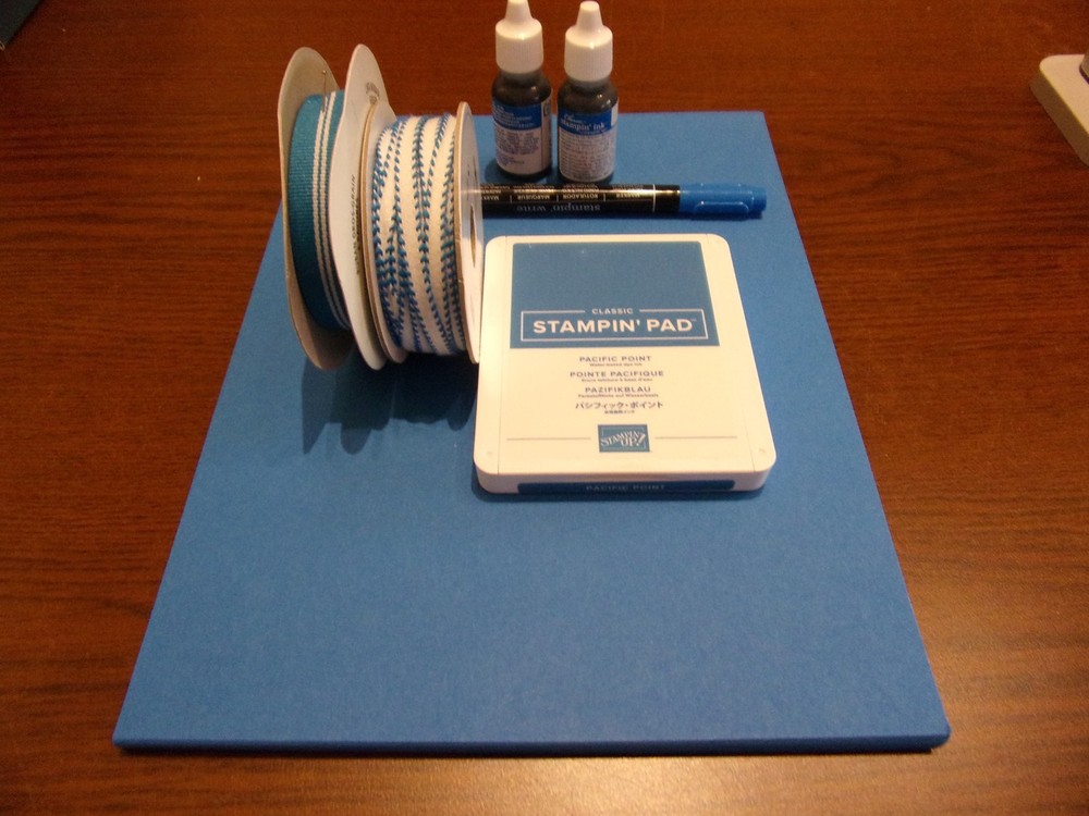 STAMPIN UP PACIFIC POINT PACK