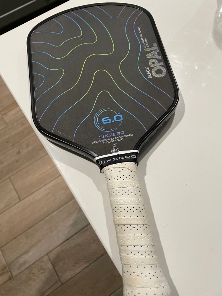 six zero black opal pickleball paddle