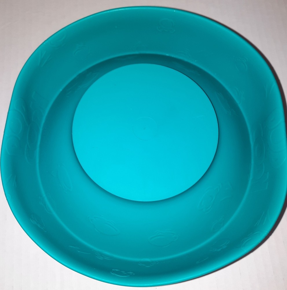Ecolution Micro-Pop Silicone Popcorn Popper Microwave.Teal color