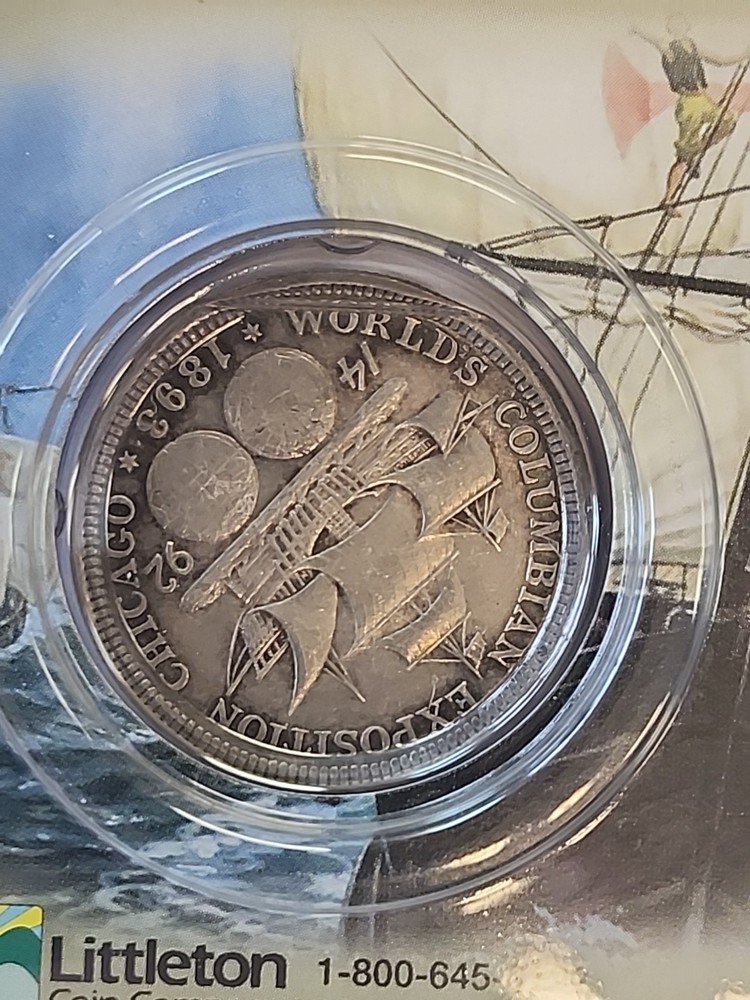 1893 COLUMBIAN EXPOSITION HALF DOLLAR