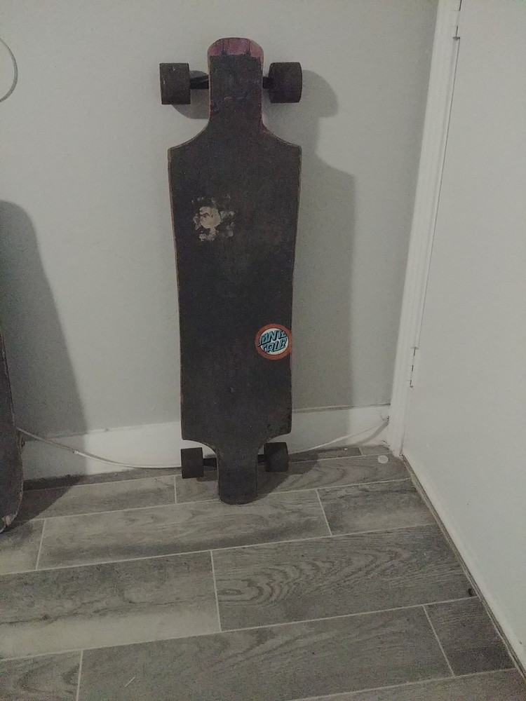 2 longboard skateboards
