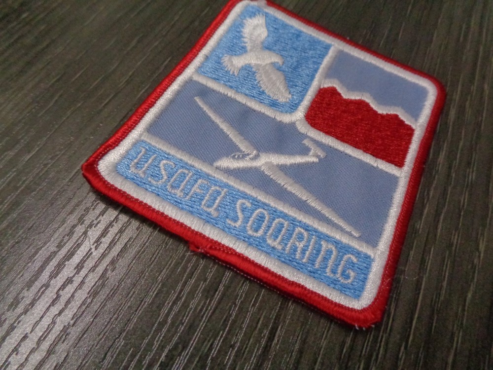 Original 1970s/1980s US Air Force Academy Soaring Patch (Square)