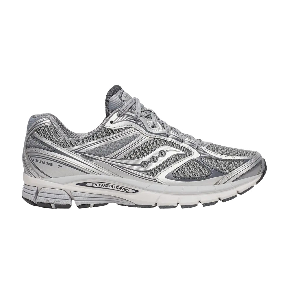 Saucony ProGrid Guide 7 Grey Silver S70936-12 Available Now