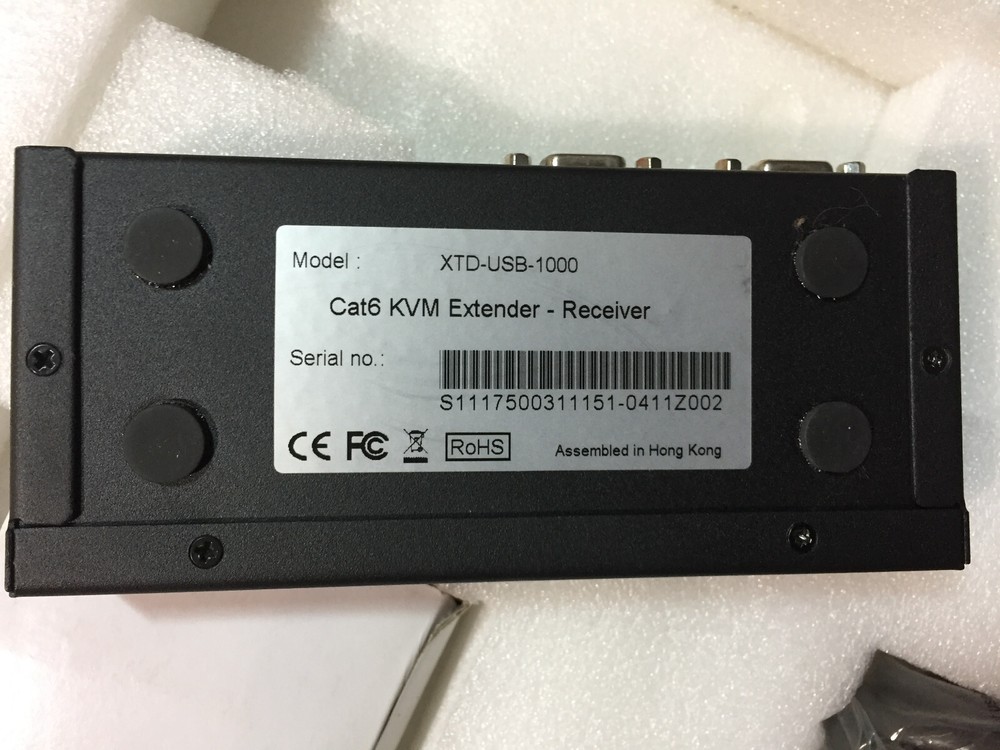 Cyberview Cat6 KVM Extender XTD-USB-1000