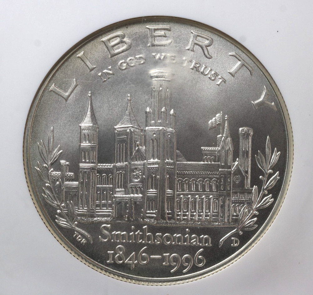 1996-D $1 Smithsonian Commemorative Dollar NGC MS69