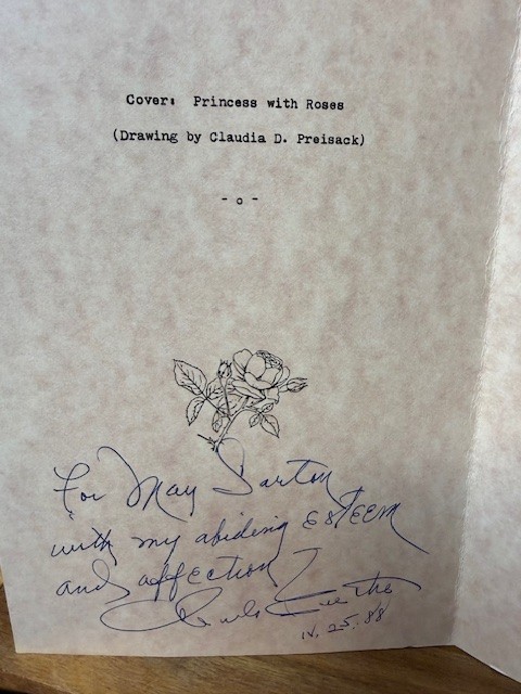 William Drake First Wave Signed Letters May Sarton Association Copy (ALS/TLS)