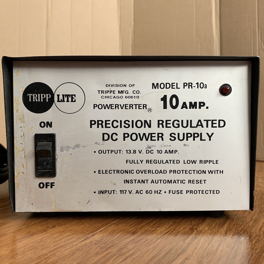 Tripp Lite PR-10A Precision Regulated DC Power Supply