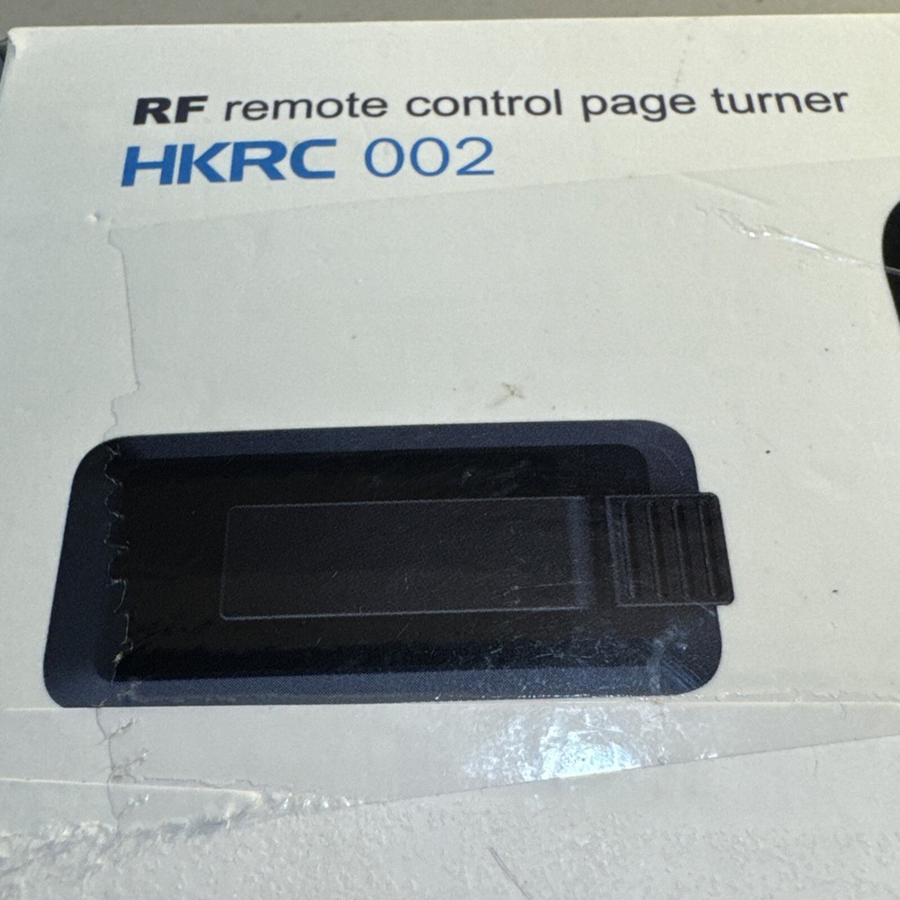 Hogance RF Page Turner Remote Control for Kindle, E-Reader, Phone, Tablet