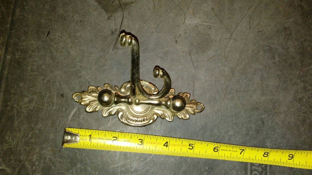 Vintage Ornate Victorian Coat Hook Hanger