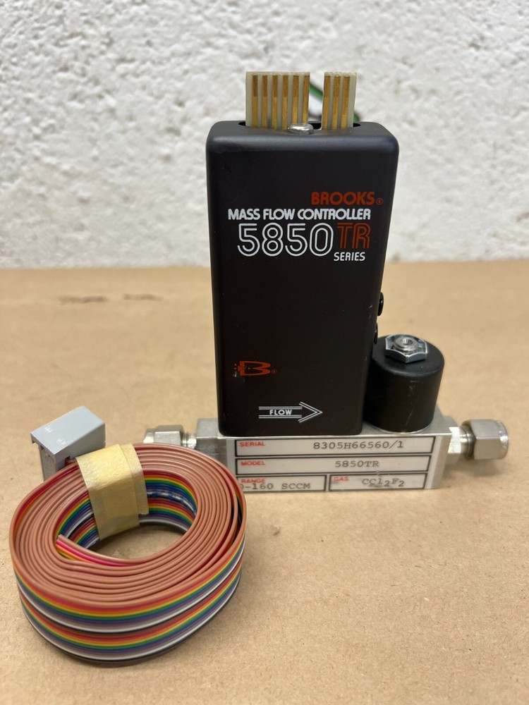 Brooks 5850TR Mass Flow Controller, 0-160 SCCM