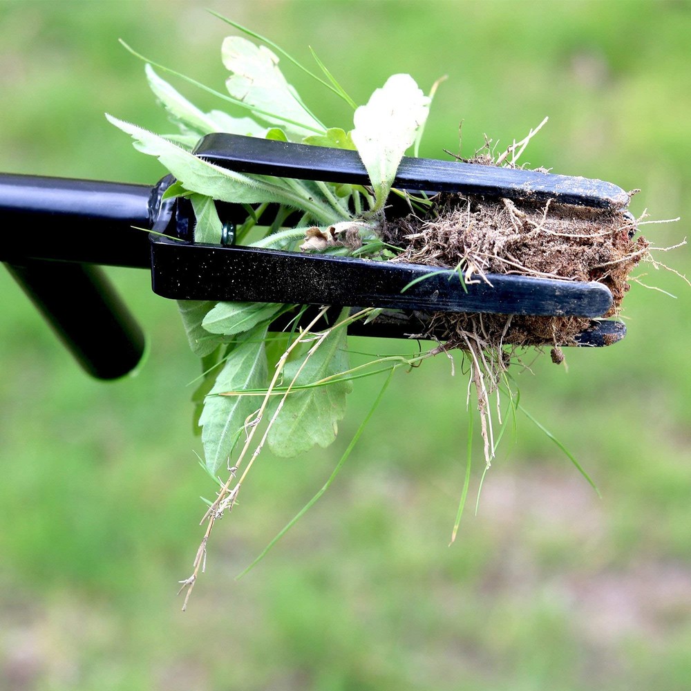 Weed Puller, 40" Stand Up Weeder Hand Tool, Long Handle Garden Weeding Tool w...