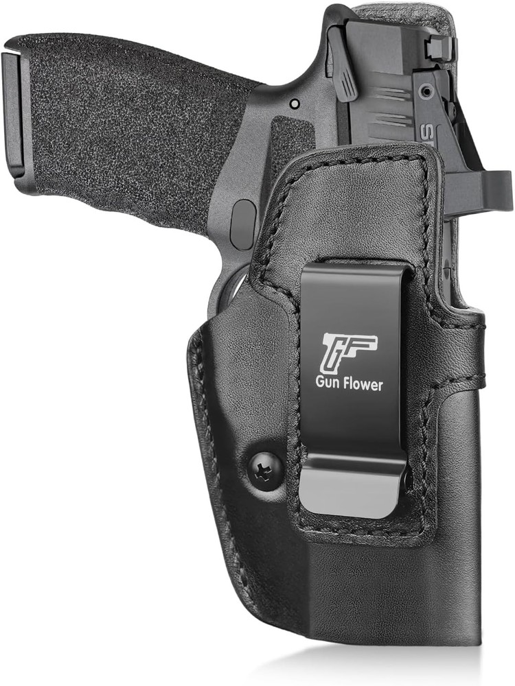 IWB Leather Holster for Springfield Hellcat Pro/Comp,Hellcat RDP-Optic Cut,RH