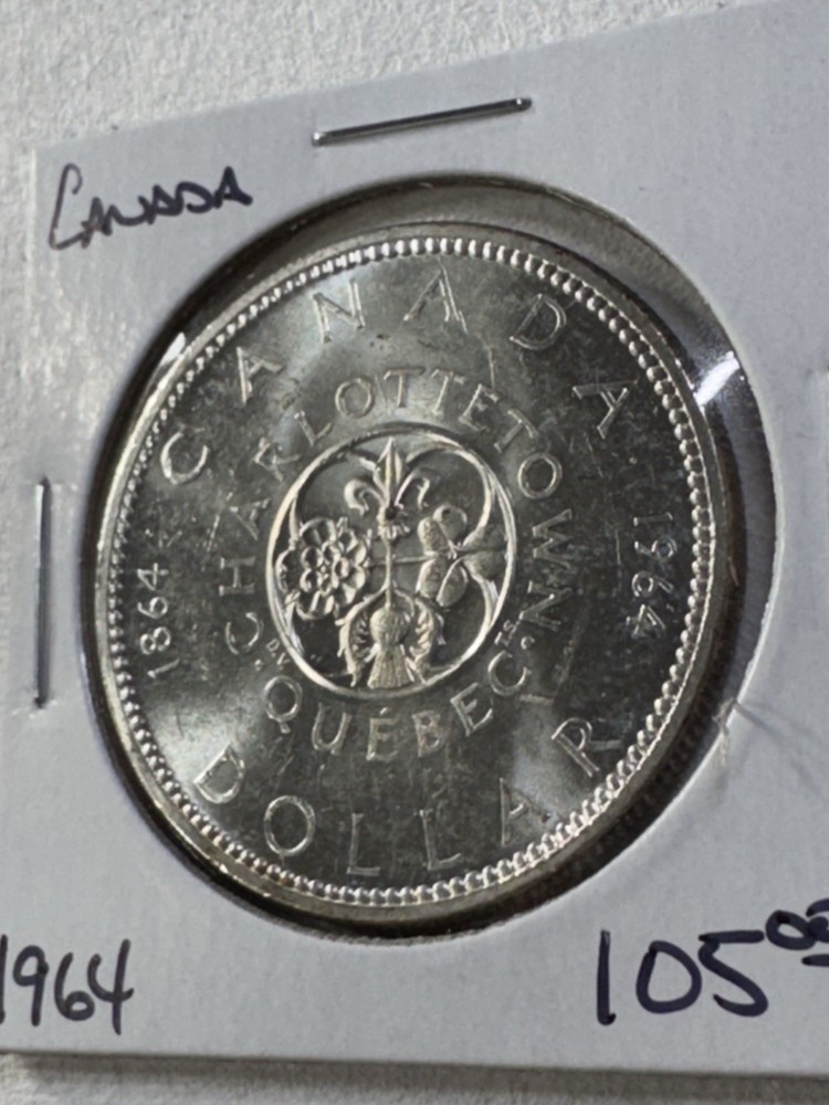 1964 Canada $1 Silver Coin