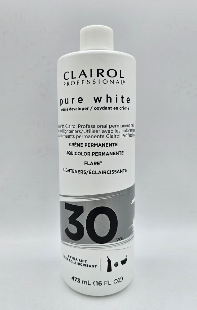 Clairol Pure White 30 Creme Developer Extra Lift 16oz