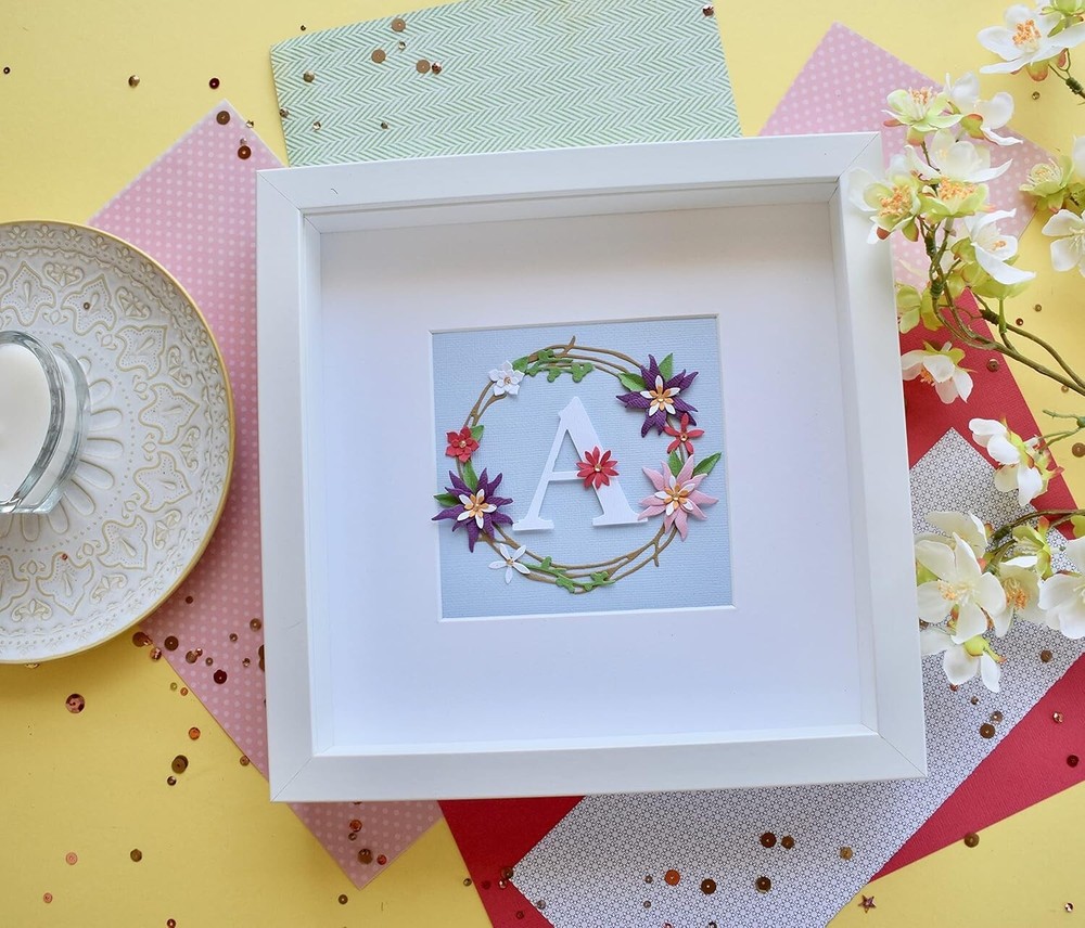 Sizzix Thinlits Pretty Wreath Cutting Dies by Pete Hughes 662575 NEW