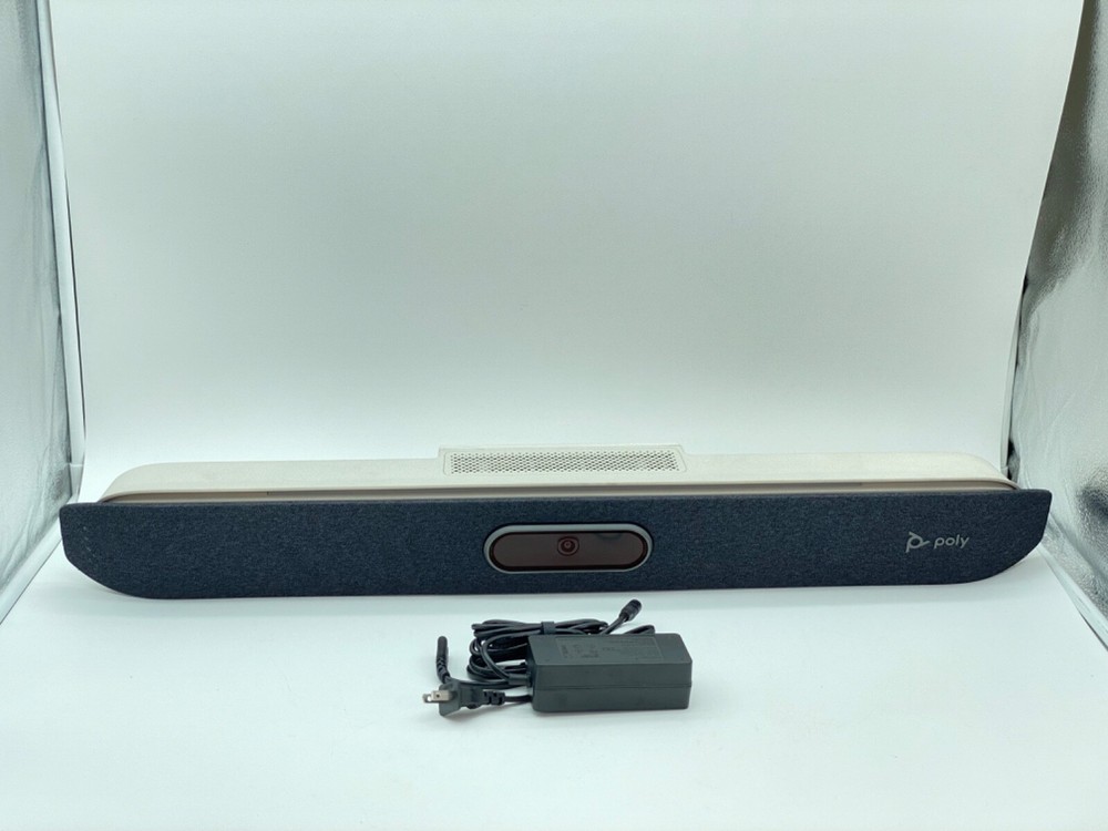 Polycom Poly Studio X50 Video Conferencing Bar (P017) – W/ Power Adapter  USED