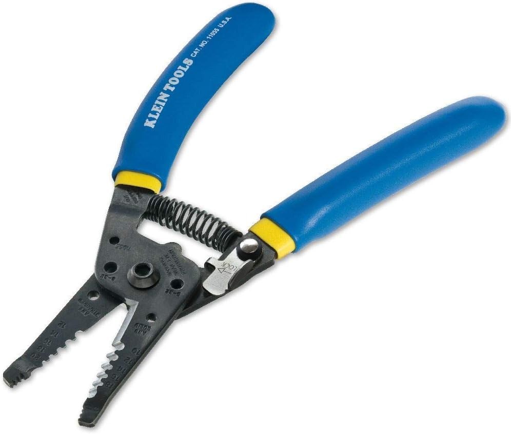 Klein Tools 11055 10 - 18 AWG Solid, 12 - 20 Stranded, Blue/Yellow Handle