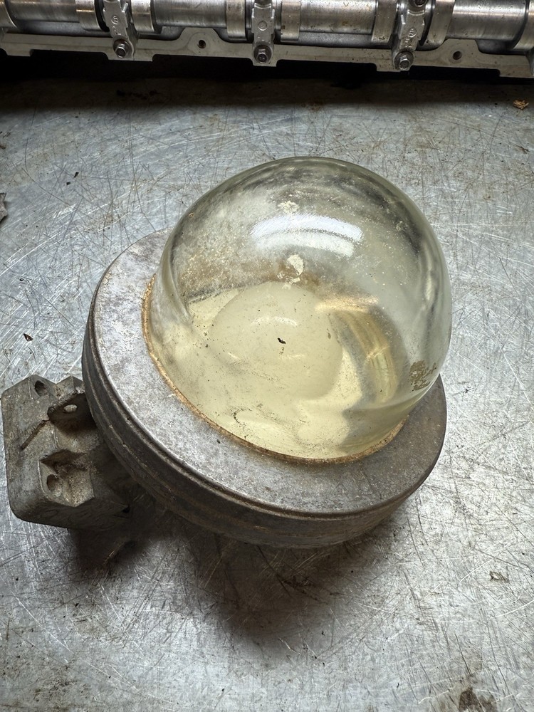 Victor Blast Proof Light. Approx 8 Inches Diameter.