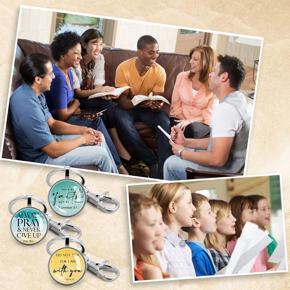 Church Group Gift Scripture Keychain Collection