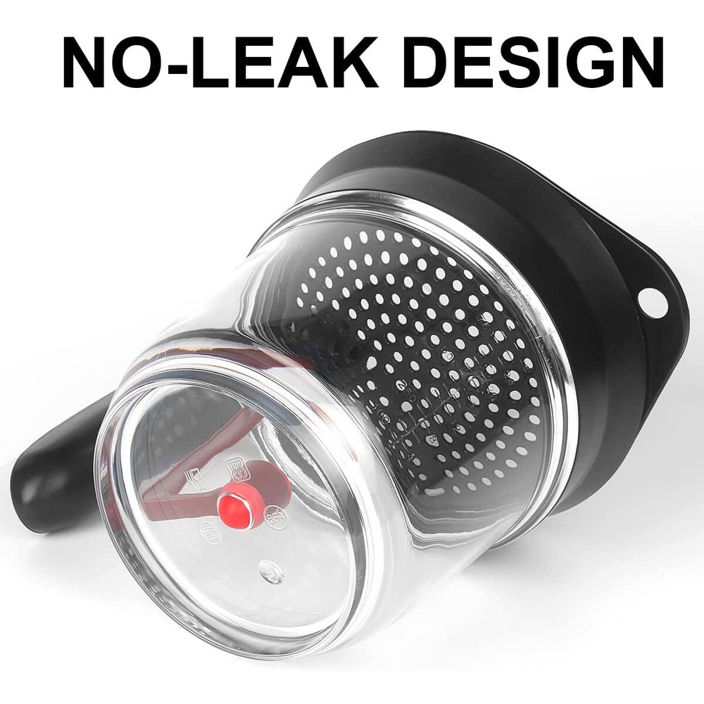 4-Cup Gravy Fat Separator With Bottom Release Strainer 1L Grease Separator Cup