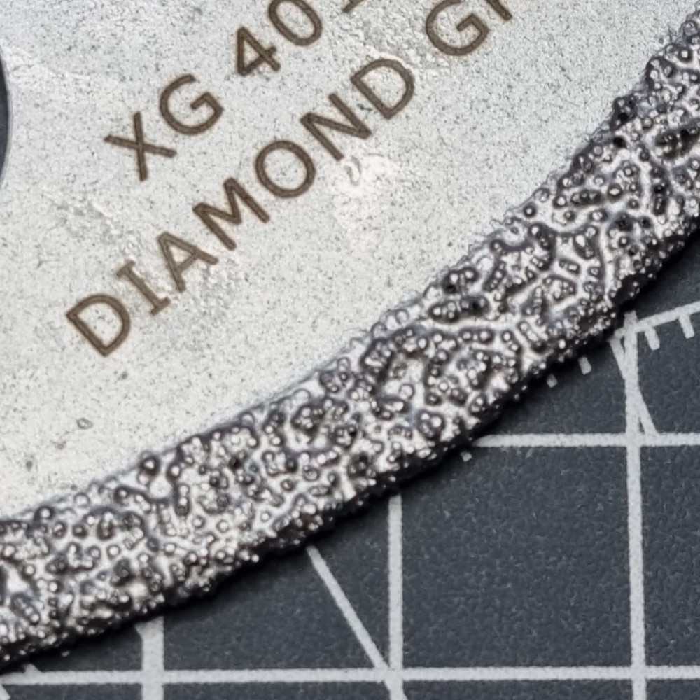 XXGO 8 Pcs Oscillating Multi Tool Diamond Segment Swing Grit 8 PCS, Silver