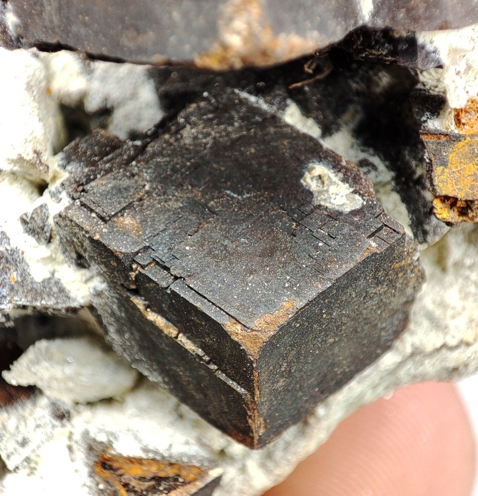 Skeletal Siderite Crystals Multi Terminated Displaying Step Growth Formation -Pk