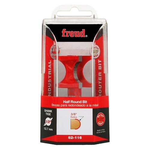 Freud 82-116 3/8" Radius Half Round Bit 1/2" Shank
