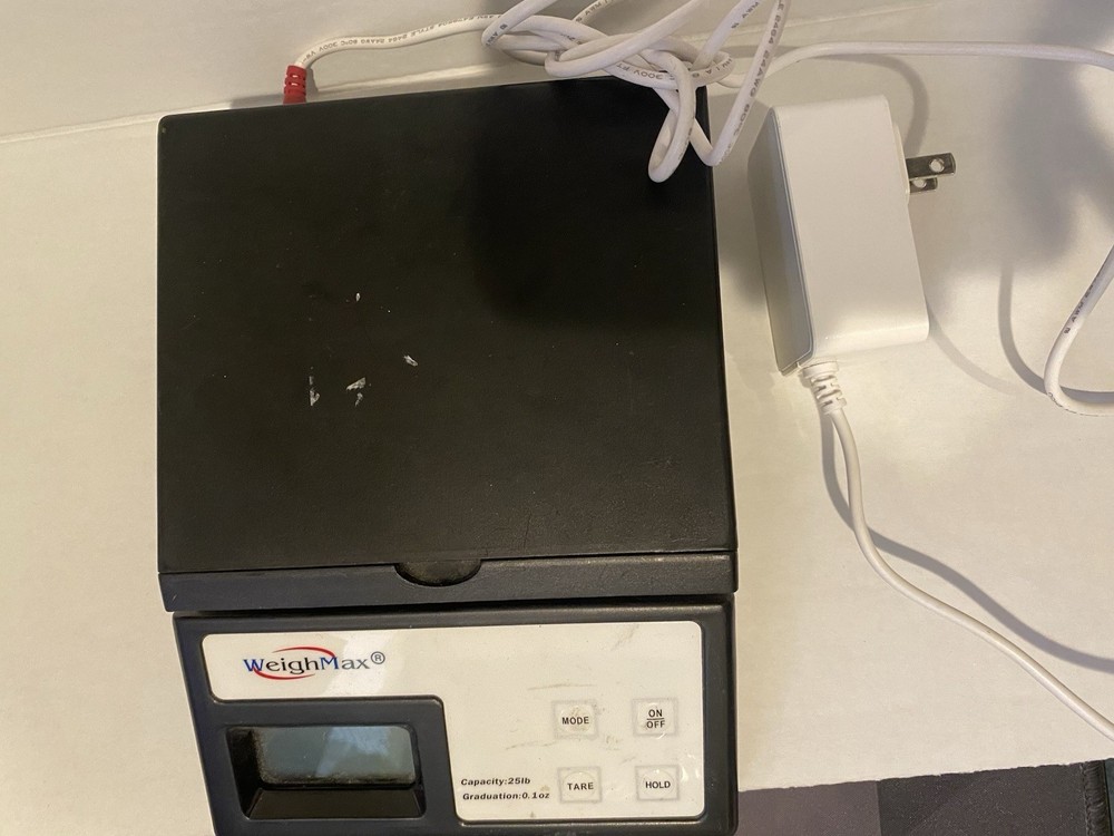 WeighMax Digital Postal Scale Battery Weight Max 25 Pound - USED