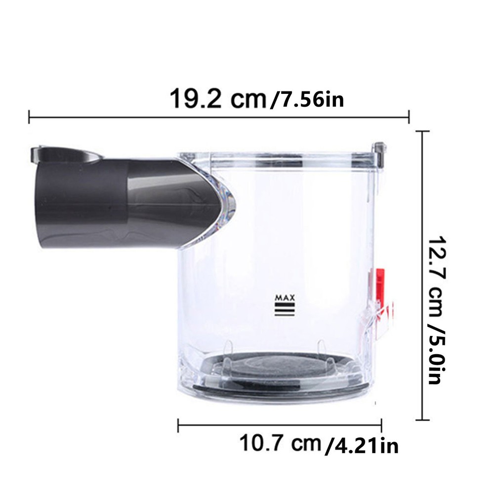 Durable Dust Bin Bucket For Dyson DC58 DC59 DC61 DC62 V6 Vacuum Replacement