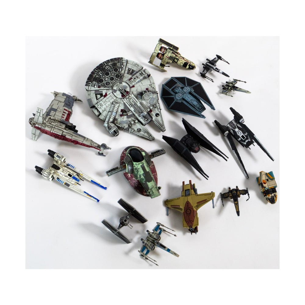 FFG X-Wing Ships Collection #117 - 14 Ships! EX