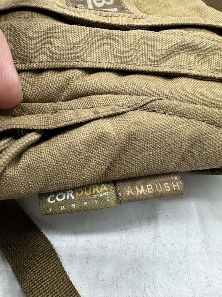 CamelBak Ambush 100oz 3L Mil Spec Hydration Pack Coyote Tan Includes Bladder EUC
