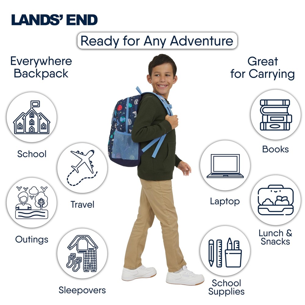 Chambray Unisex Kids Medium ClassMate Lightweight Durable Elementary Backpack