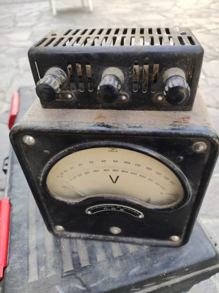 vintage voltmeter 3 pcs