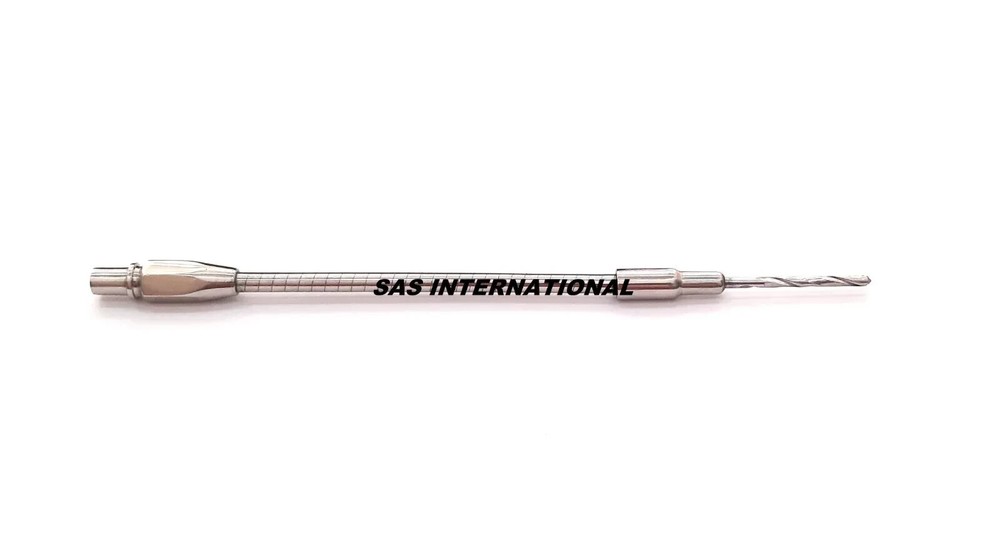 Orthopedic Flexible Bone Drill Bit interchangeable surgical instruments