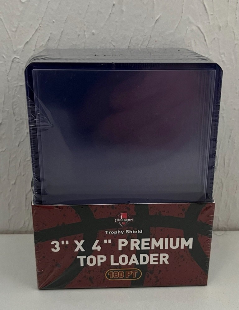 10 Count Super Thick 130 PT Toploader Protectors